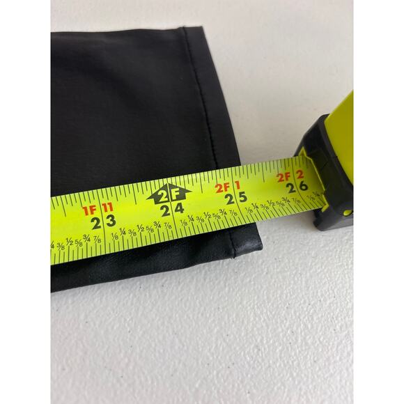 Social Standard by Sanctuary Faux Leather Ankle Skinny Pants Size 8 - Picture 6 of 11